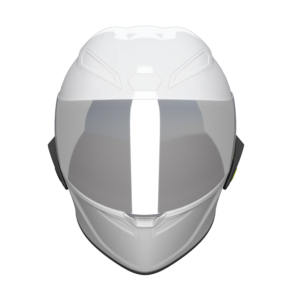 Vista Frontal del casco